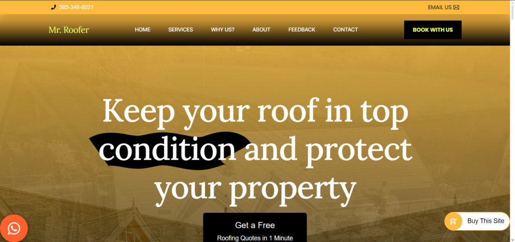 Roofer Website